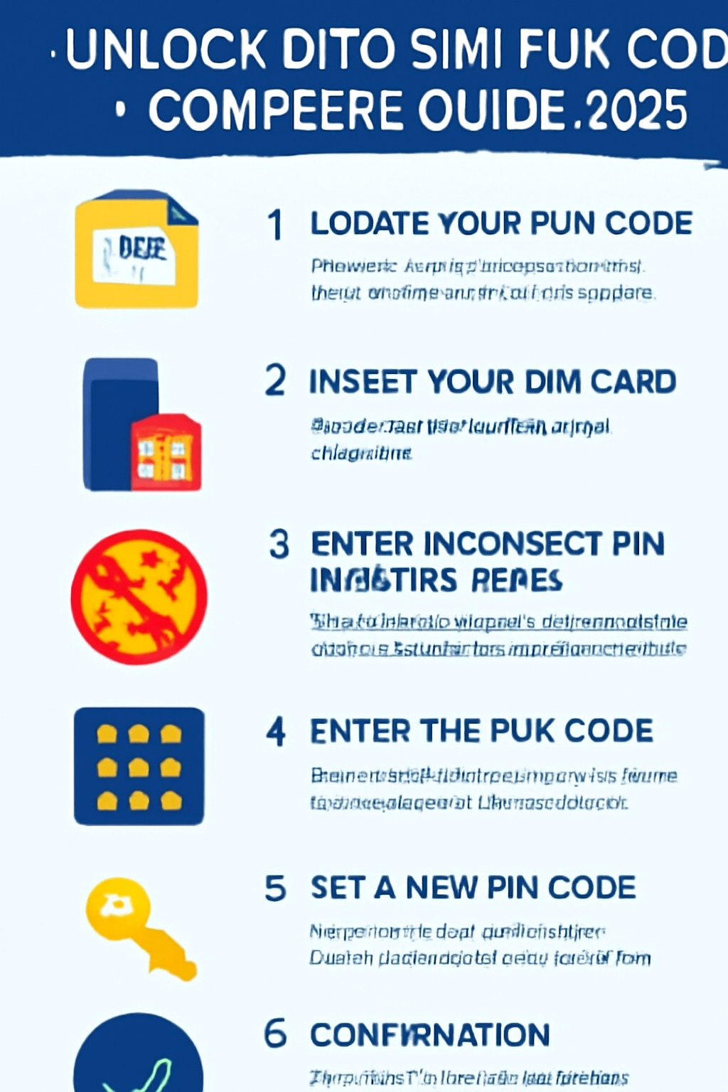 Unlock Dito SIM PUK Code – Complete Guide 2025